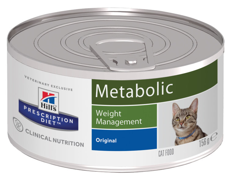 Hill's Prescription Diet Metabolic Weight Management консервы для кошек диета для достижения и поддержания оптимального веса