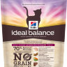 Hills Ideal Balance No Grain натуральный беззерновой сухой корм для кошек от 1 года до 6 лет с курицей и картофелем
