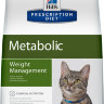 Hill's Prescription Diet Metabolic Weight Management корм для кошек диета для достижения и поддержания оптимального веса с курицей