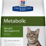 Hill's Prescription Diet Metabolic Weight Management корм для кошек диета для достижения и поддержания оптимального веса с курицей