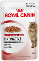 Royal Canin Feline Instinctive Gelee влажный корм в пауче в желе с мясом для кошек старше 1 года