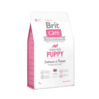 Сухой беззерновой корм Brit Care Grain-free Puppy Salmon & Potato для щенков всех пород с лососем и картофелем