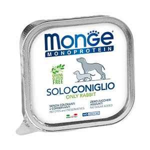Monge Dog Monoproteico Solo паштет для собак из кролика