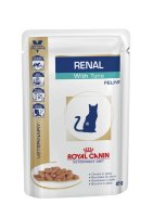 Royal Canin Renal feline with Tuna pauch Диета для кошек при почечной недостаточности с тунцом