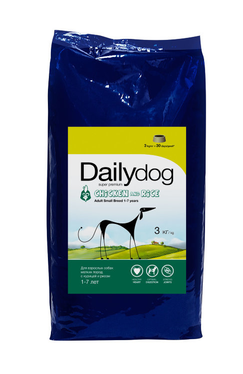DailyDog ADULT SMALL BREED Chicken and Rice