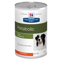 Hill's Prescription Diet Metabolic Weight Management консервы для собак диета для достижения и поддержания оптимального веса с курицей 6 шт