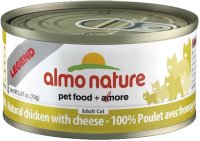Almo Nature Legend Adult Cat Chicken&Cheese консервированный корм с цельными кусочками курицы и сыром в бульоне для взрослых кошек