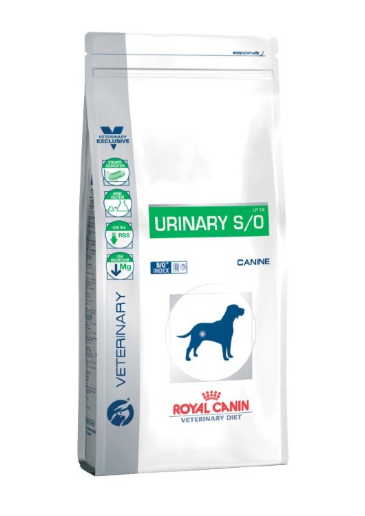  Royal Canin Urinary S/O LP18 для собак при лечении и профилактике мочекаменной болезни