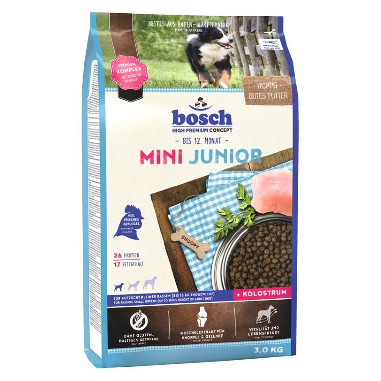 Bosch Mini Junior для щенков мелких пород