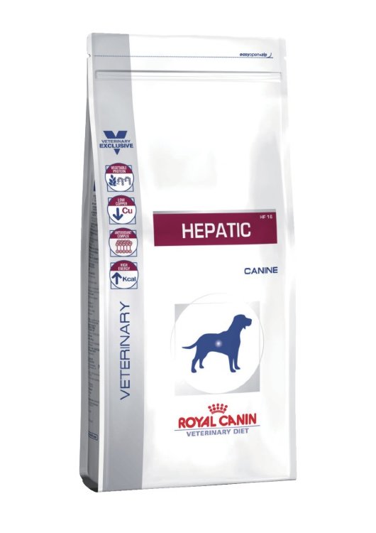 Royal Canin Hepatic HF16 для собак при заболеваниях печени