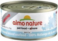Almo Nature Legend Adult Cat Mixed Seafood консервированный корм с цельными кусочками морепродуктов в бульоне для взрослых кошек 