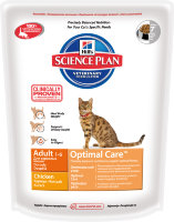 Hills Science Plan Optimal Care сухой корм для кошек от 1 до 6 лет с курицей