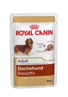 Royal Canin Dachshund Adult влажный корм в паучах для взрослых собак породы такса от 10 месяцев (паштет)