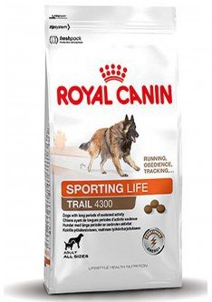 Royal Canin Sporting Life Trail 4300 для взрослых собак испытывающих кратковременные интенсивные или умеренные нагрузки