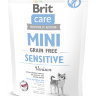 Сухой беззерновой корм Brit Care для взрослых собак мелких пород с чувствительным пищеварением