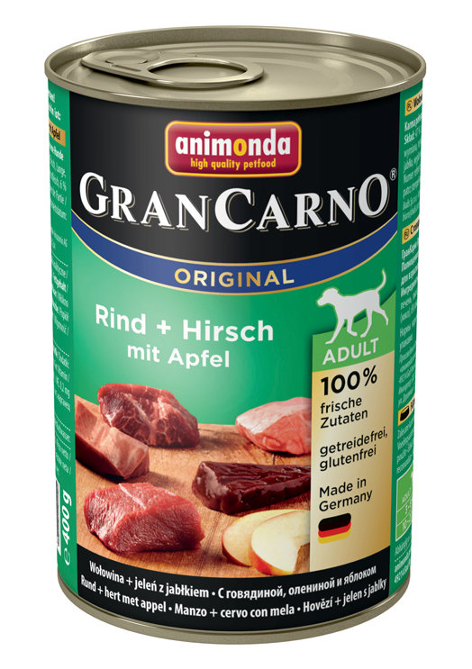 Animonda Gran Carno Original Adult c говядиной, олениной и яблоком