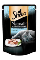 Sheba Naturalle влажный корм в паучах для кошек с океанической рыбой