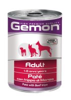 Gemon Dog консервы для собак паштет говяжий рубец