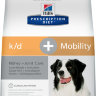 Hill's Prescription Diet k/d + Mobility Kidney+Joint Care корм для собак диета для поддержания здоровья почек и суставов одновременно