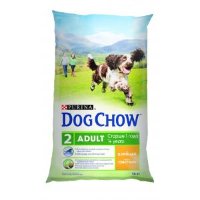 Dog Chow Adult Chicken для взрослых собак любых пород с курицей