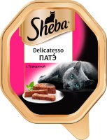 Sheba Delicatesso патэ для кошек с говядиной