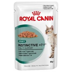 Royal Canin Instinctive +7 паучи в соусе для кошек старше 7 лет 