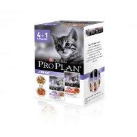 Pro Plan Junior паучи для котят с чувствительным пищеварением с индейкой