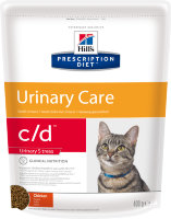 Hills Prescription Diet c/d Urinary Stress сухой диетический корм для кошек для поддержания здоровья мочевыводящих путей и при стрессе одновременно с курицей