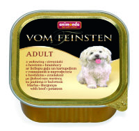 Animonda Vom Feinsten Adult / Анимонда Вомфейнштейн Эдалт для собак с говядиной и картофелем