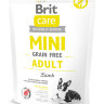 Сухой беззерновой корм Brit Care для собак мелких пород с ягненком