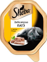 Sheba Delicatesso патэ для кошек с птицей