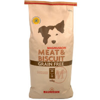 Сухой корм Magnusson Grain Free Meat&Bsiquit для взрослых собак с нормальным уровнем активности с говядиной