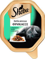 Sheba Delicatesso патэ для кошек с кроликом, уткой и овощами