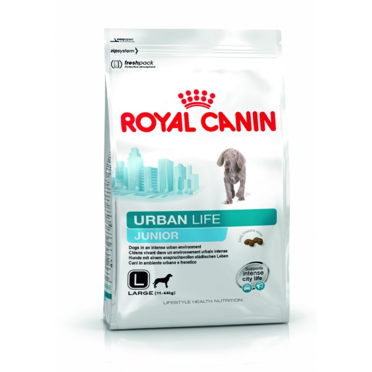 Royal Canin Urban Life Junior Large Dog роял канин урбан лайф юниор лардж дог