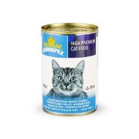 Chicopee Cat Chunks Fish консервы для кошек всех возрастов с кусочками рыбы в соусе