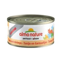 Almo Nature Legend Adult Cat Tuna&Shrimps консервированный корм с цельными кусочками тунца и креветками в бульоне для взрослых кошек