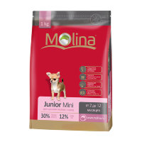 Сухой корм Molina «Junior Mini» для щенков мелких пород полнорационный