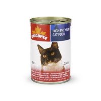 Chicopee Cat Chunks Beef консервы для кошек всех возрастов с кусочками говядины в соусе