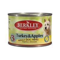 Berkley Adult Dog Menu Turkey & Apples № 3