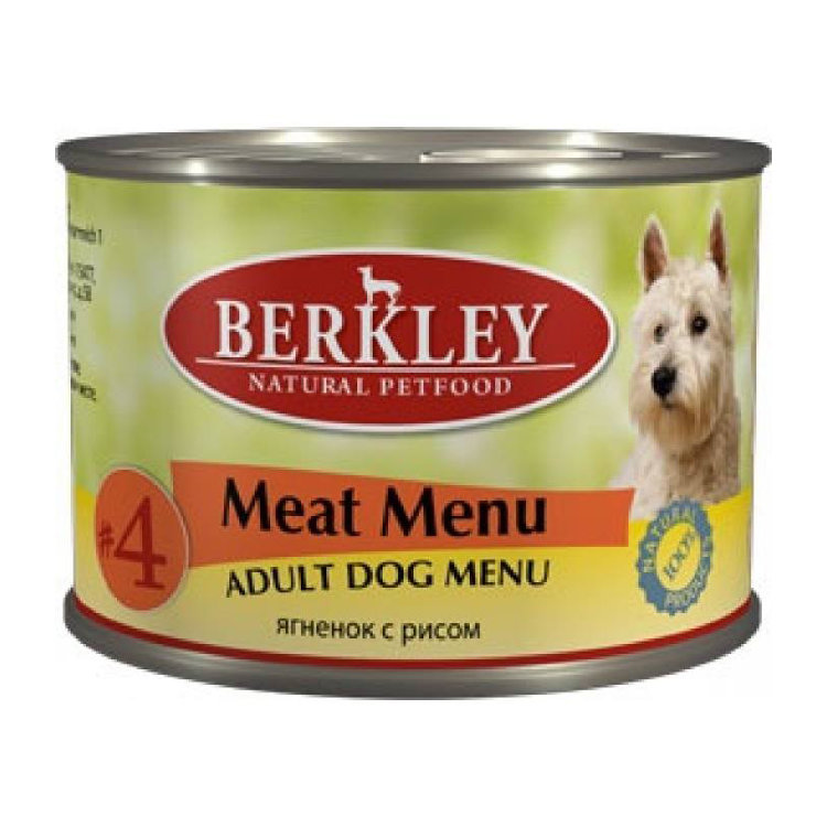 Berkley Adult Dog Menu Meat Menu № 4