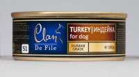 Консервы CLAN De File для собак с индейкой