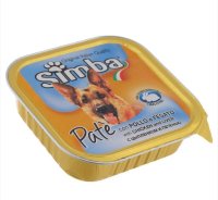 Simba Dog консервы для собак паштет курица с печенью