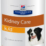 Hill's Prescription Diet k/d Kidney Care консервы для собак диета для поддержания здоровья почек с курицей