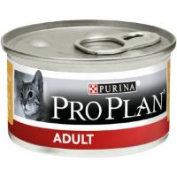 Purina Pro Plan Консервы Adult Chicken для взрослых кошек в возрасте от 1 года до 7 лет с курицей