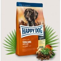 Happy Dog Supreme Sensible Toscana для взрослых собак с мясом утки и лосося