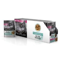 Purina Pro Plan Nutri Savour Delicate для кошек с чувствительным пищеварением, с океанической рыбой