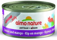 Almo Nature Legend Adult Cat Chicken&Mango консервированный корм с цельными кусочками курицы и манго в бульоне для взрослых кошек
