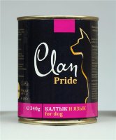 Консервы CLAN PRIDE для собак с калтыком и языком