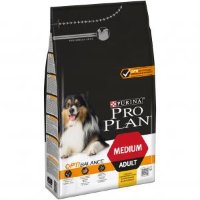 Purina Pro Plan сухой корм для взрослых собак средних пород с курицей и рисом 