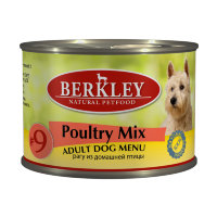 Berkley Adult Dog Menu Poultry Mix № 9